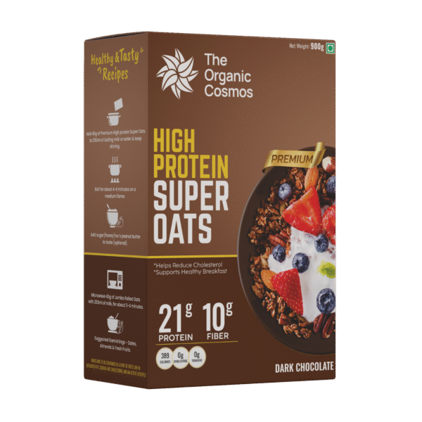 TOC HIGH PROTEIN SUPER OATS 900G - DARK CHOCOLATE - Image 2